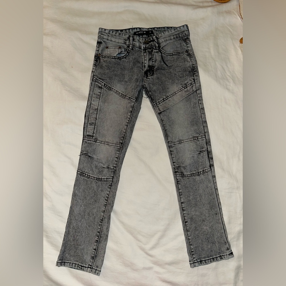 Society kids Washed Black Skinny Jeans